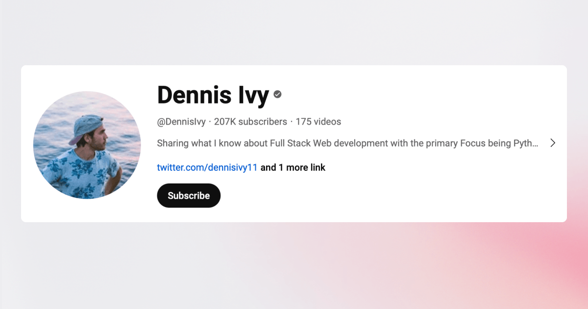 Dennis youtube