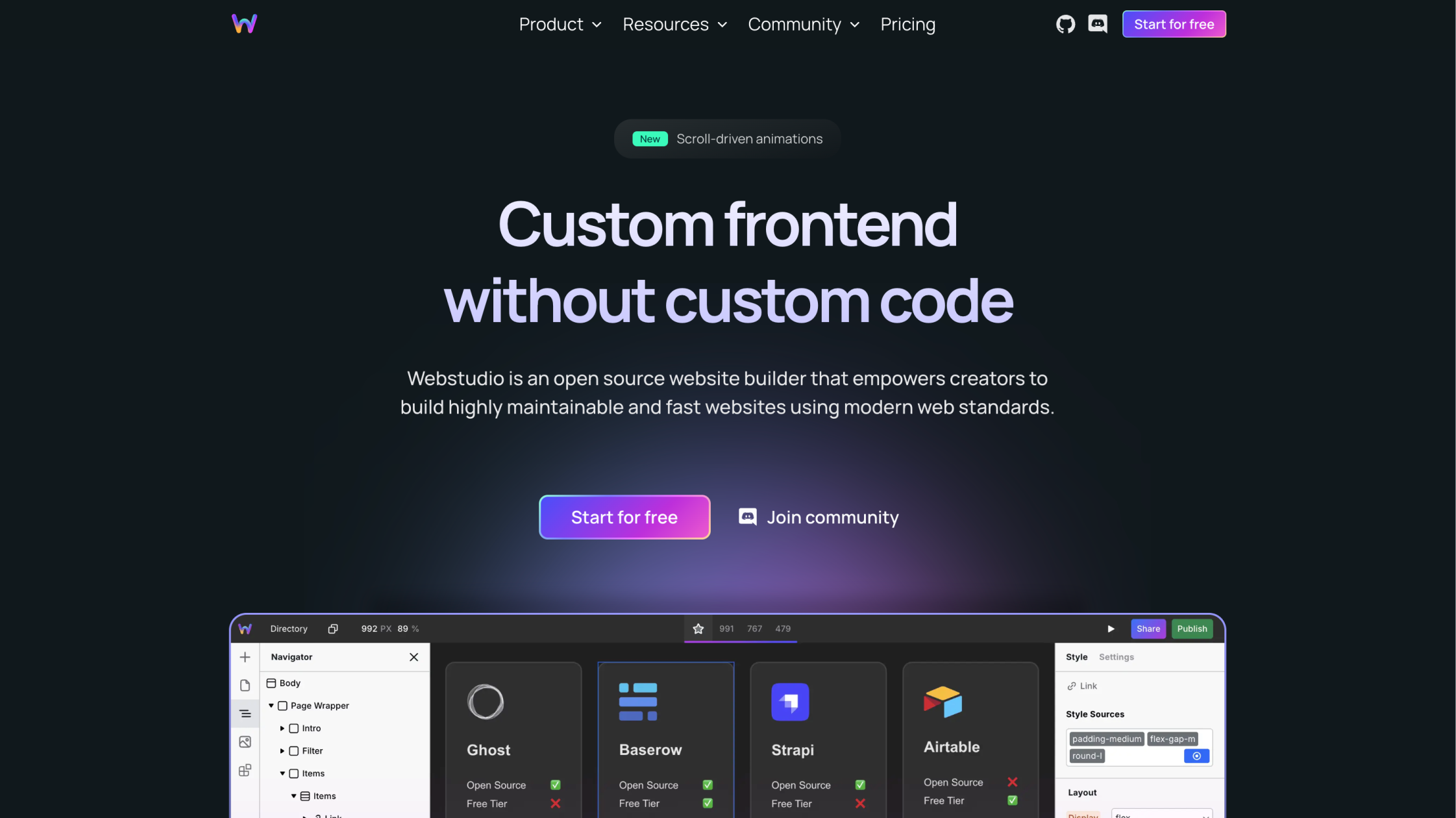 Webstudio