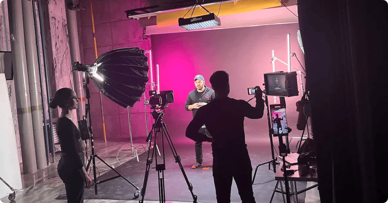 behind the scenes