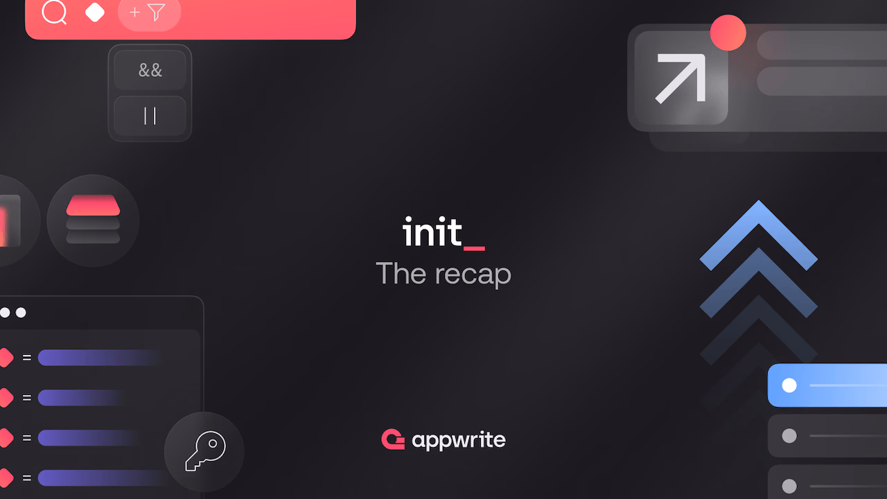 A recap of Init. The Appwrite community at its best