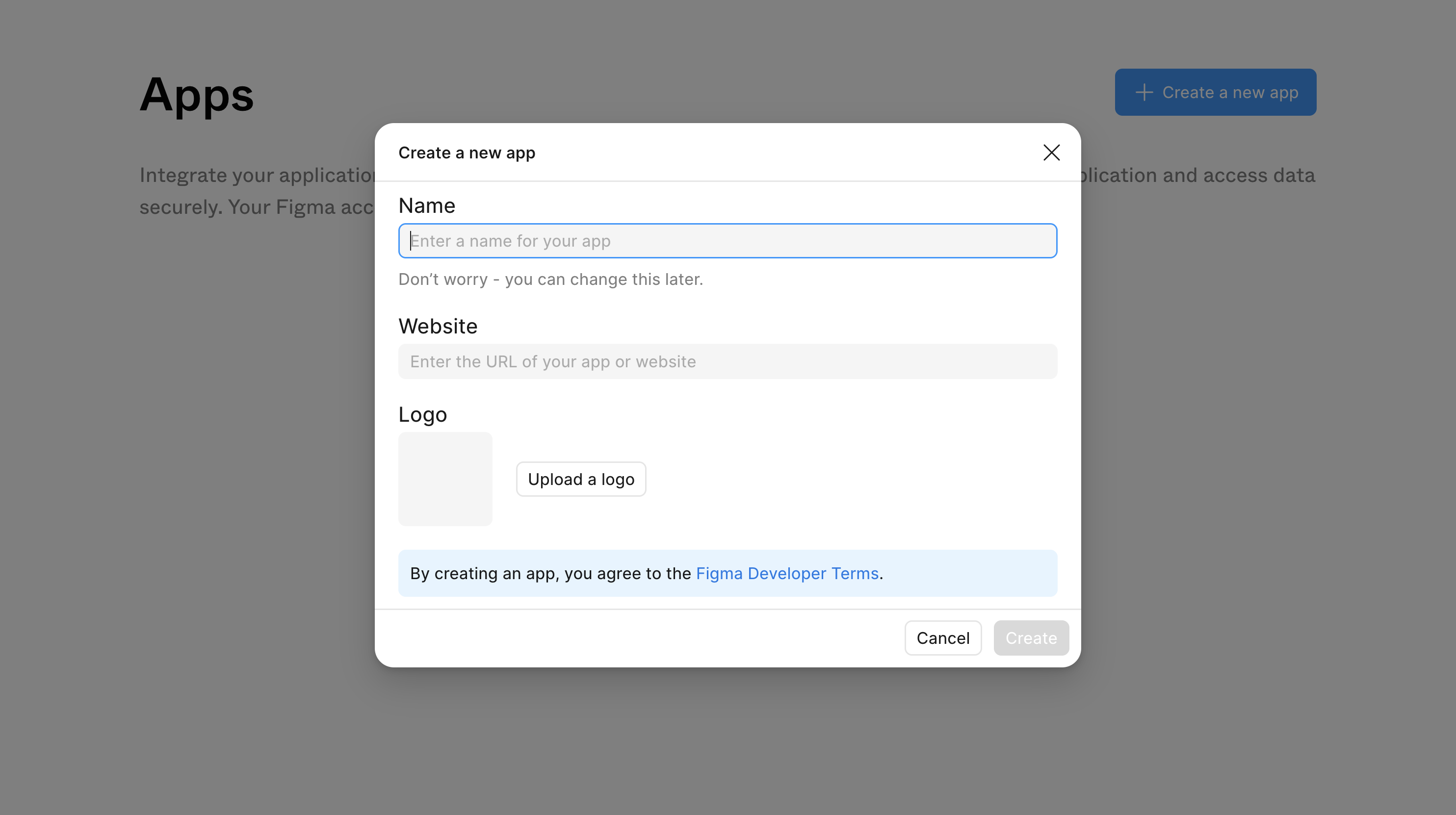 Figma Create App
