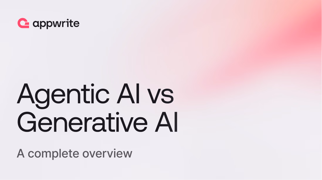 Agentic AI vs Generative AI: A complete overview.