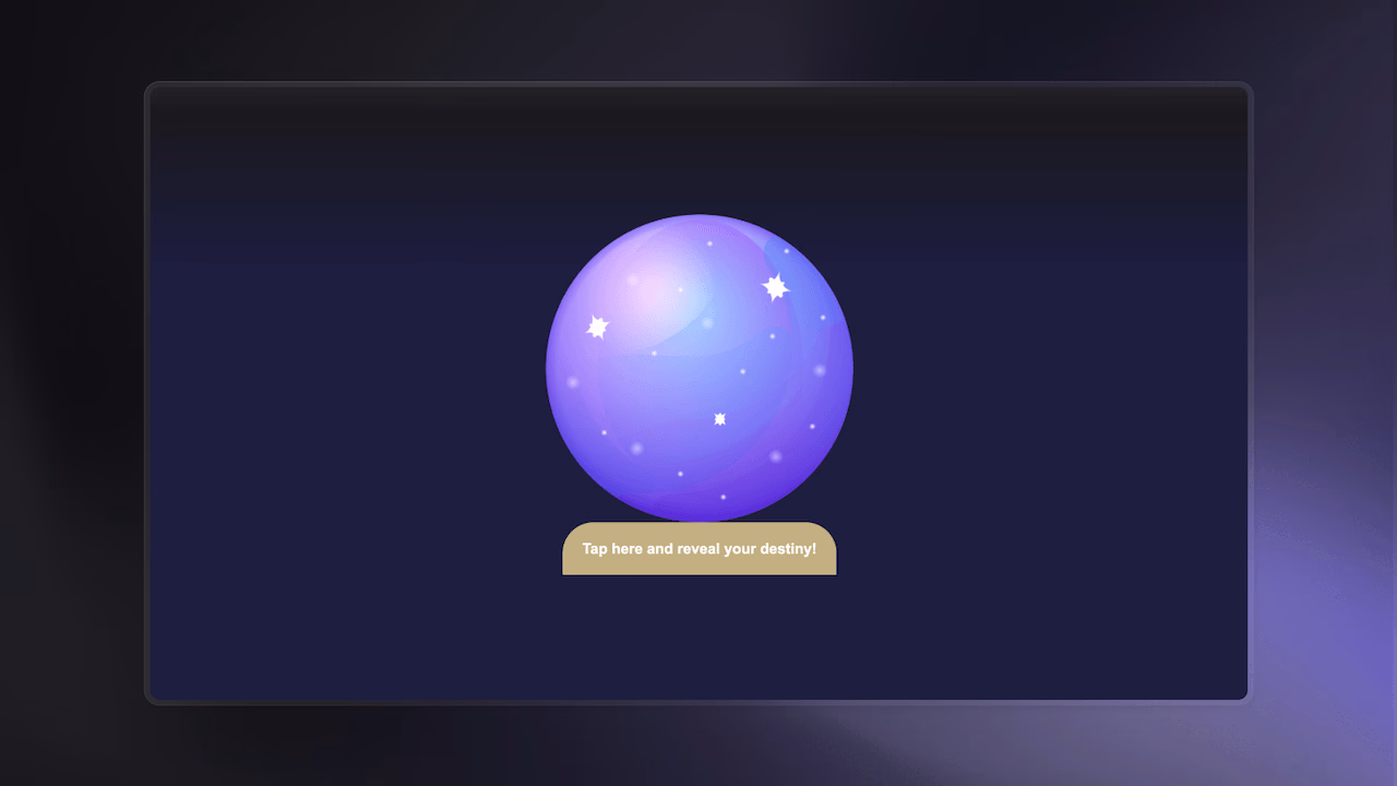Predicting your developer destiny: how I built the AI Crystal Ball