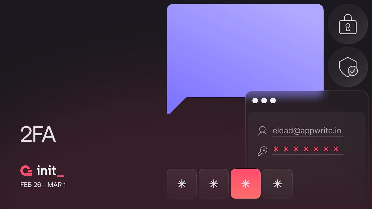 Announcing 2FA: Enhance your application's security.