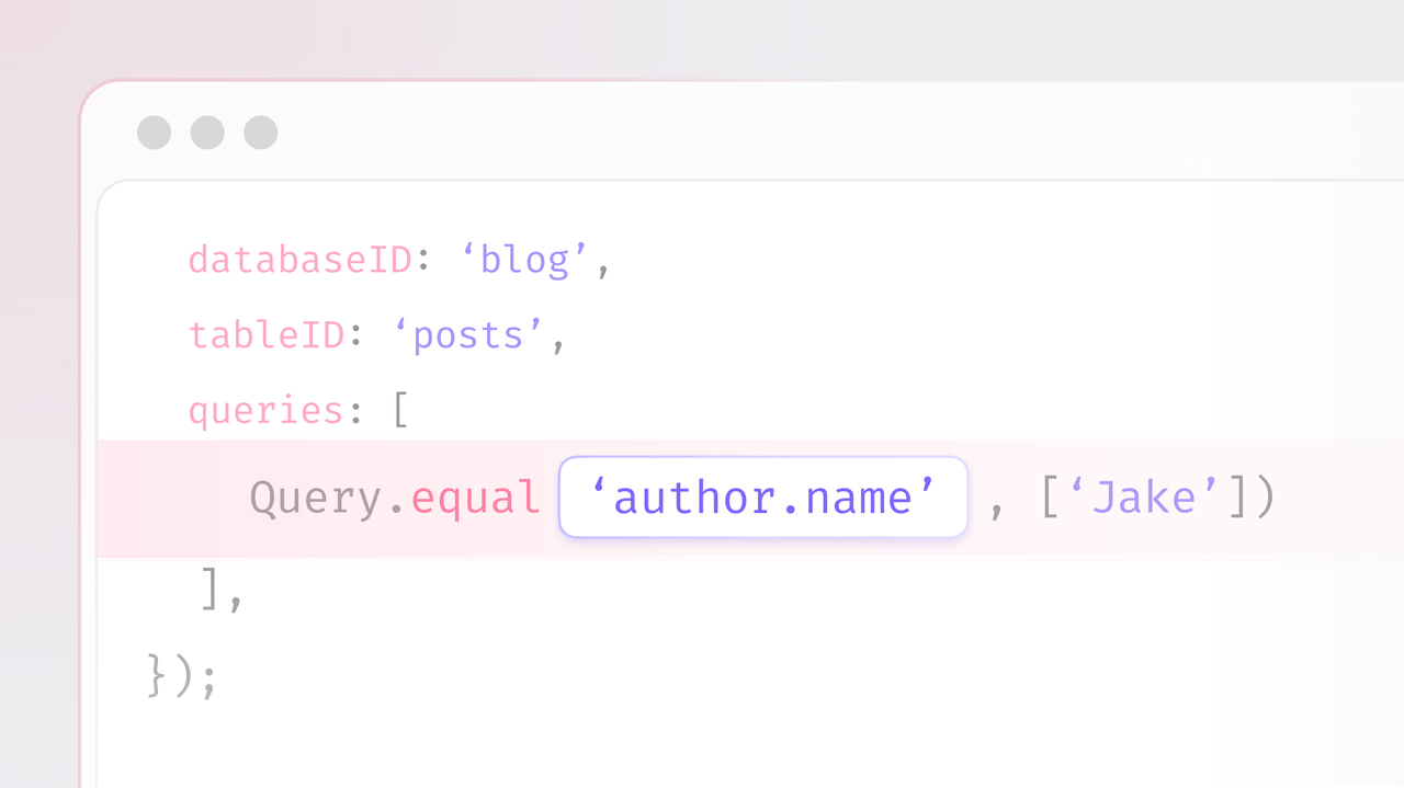 Announcing relationship queries: Filter across related data with ease
