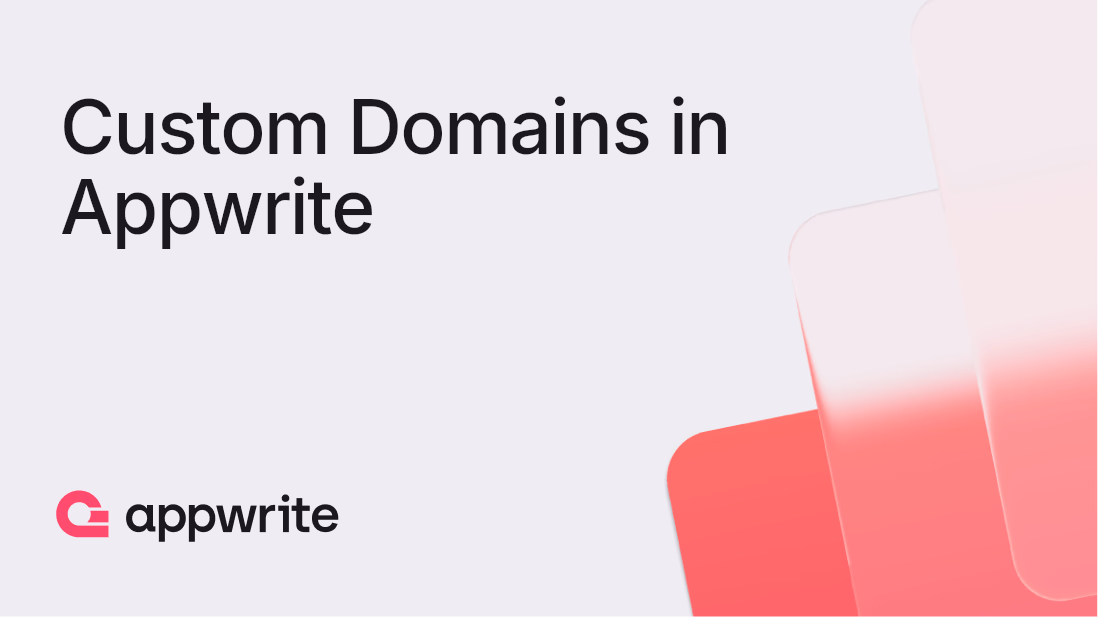Appwrite custom domains: setting up and managing endpoints