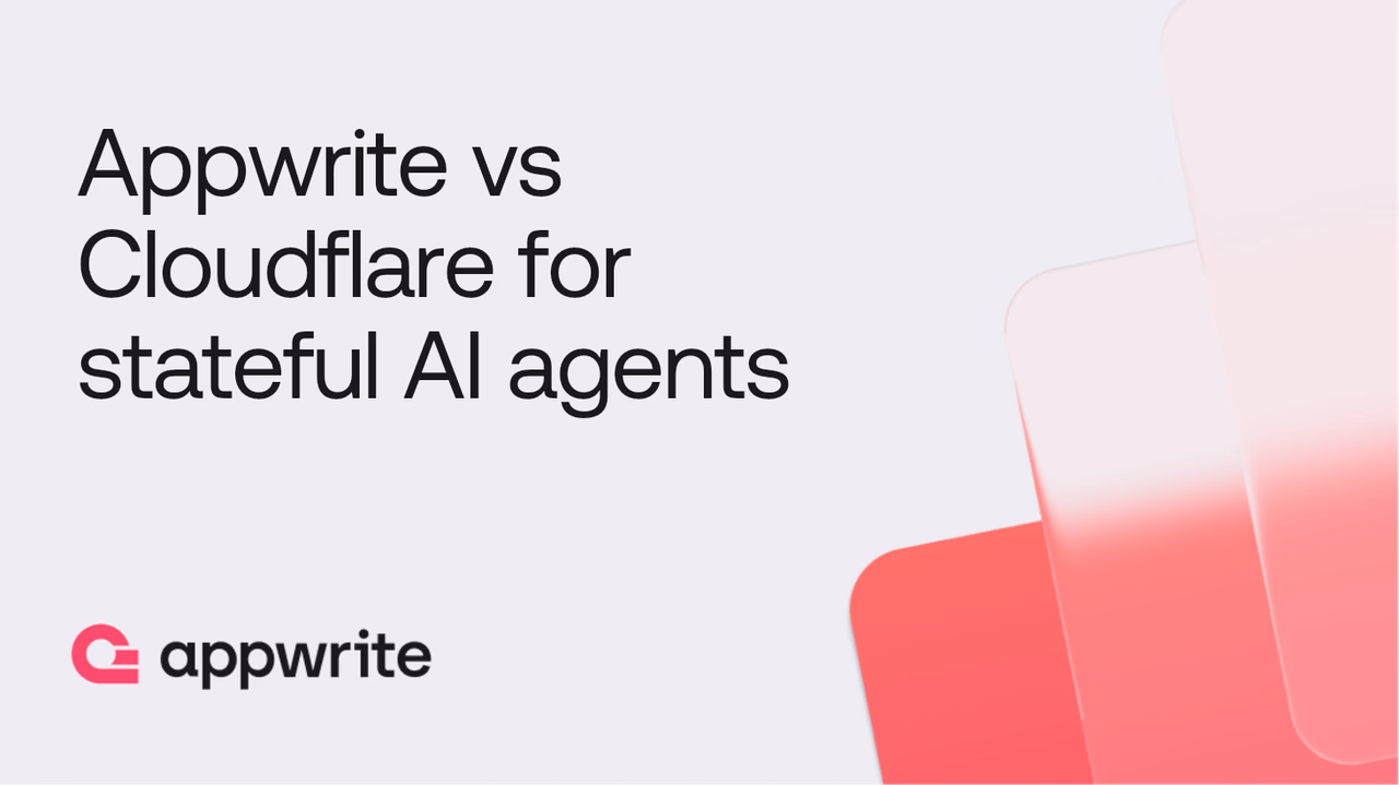 Appwrite vs Cloudflare for stateful AI agents