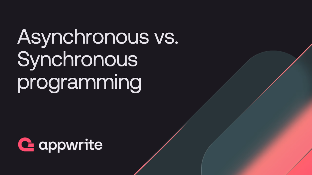 Asynchronous vs. Synchronous programming