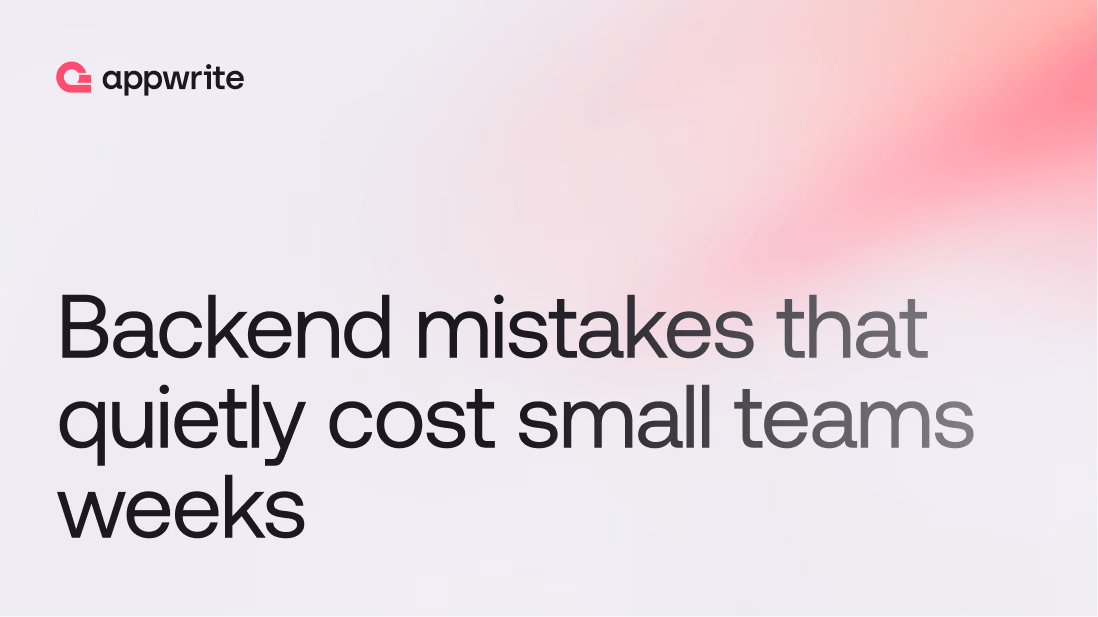 Backend mistakes that quietly cost small teams weeks