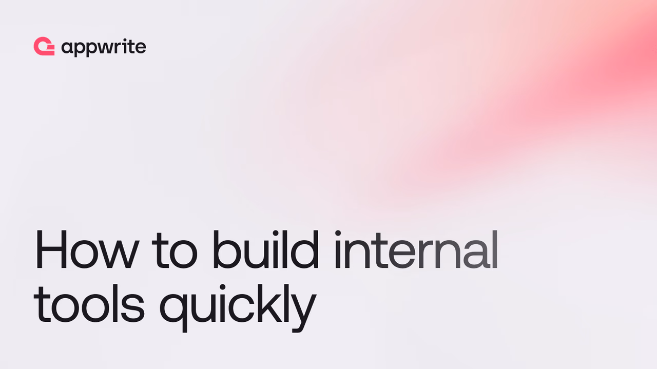 How to build internal tools quickly: Admin panels