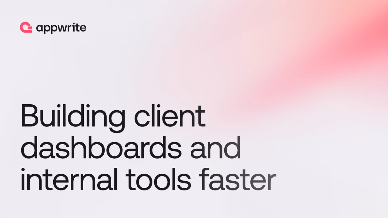 Building client dashboards and internal tools faster