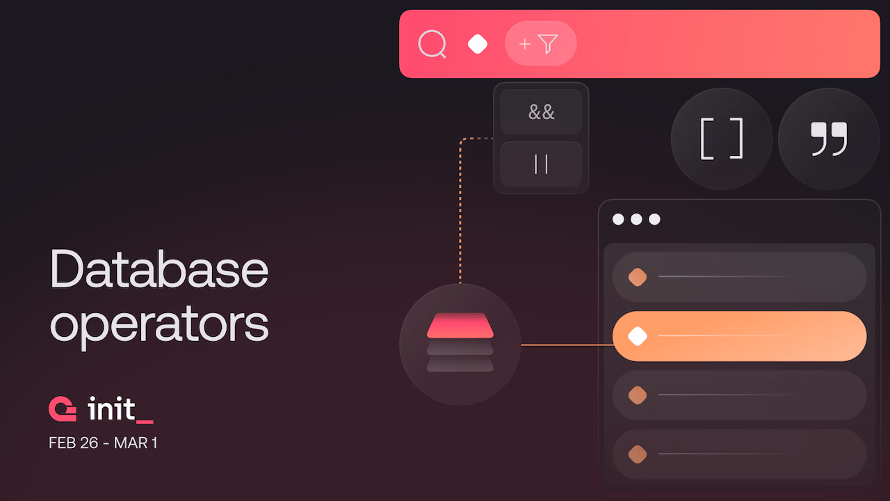 Introducing new Database operators: or & contains query methods
