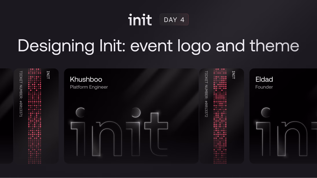 Designing Init: Event logo and theme