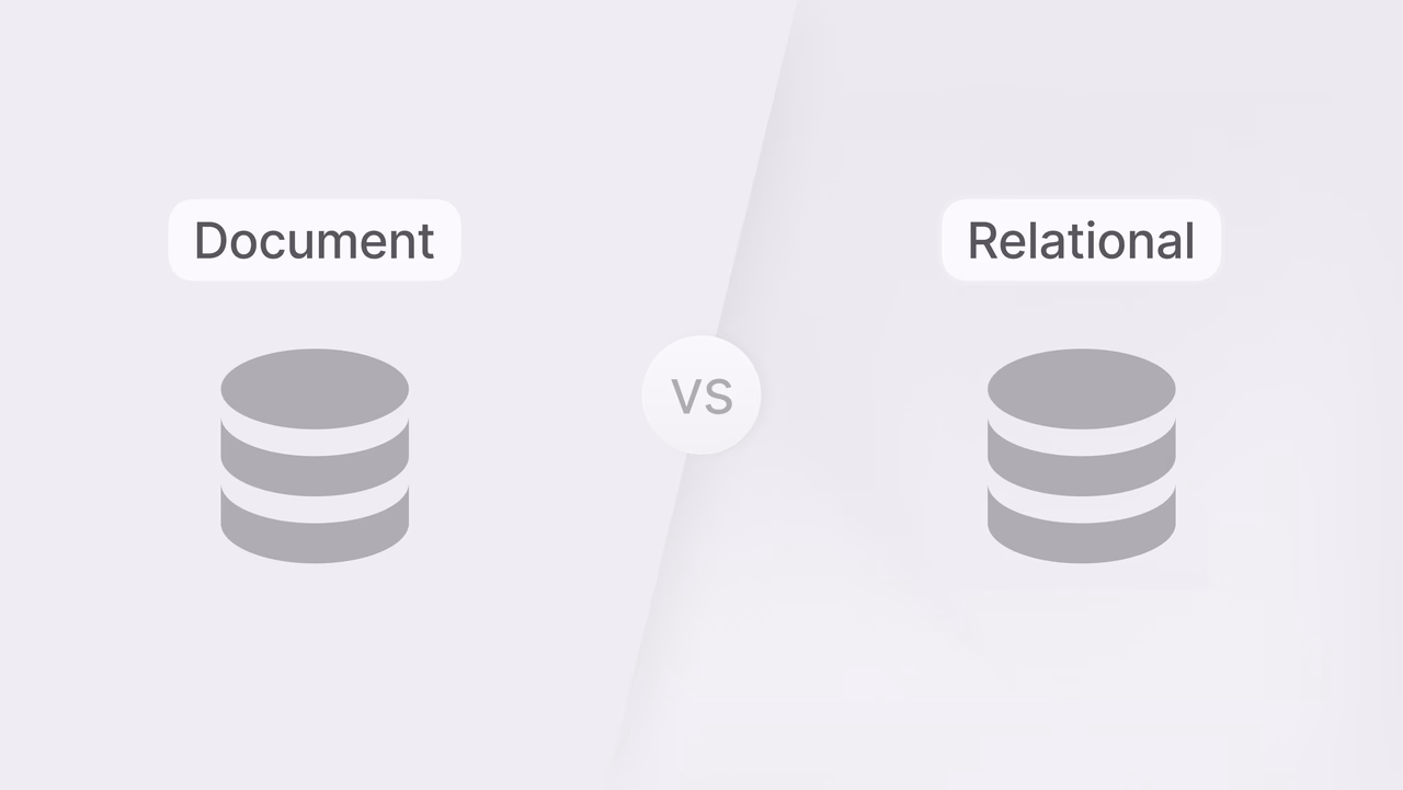 Document vs relational databases: Finding the right fit for your AI project