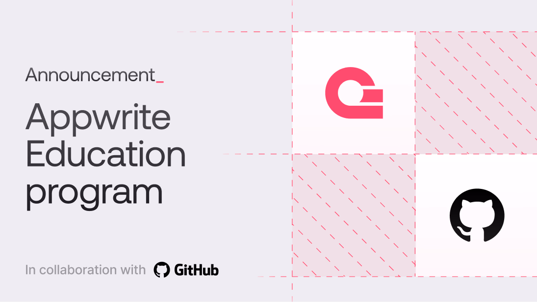 Announcing the Appwrite Education program in collaboration with GitHub