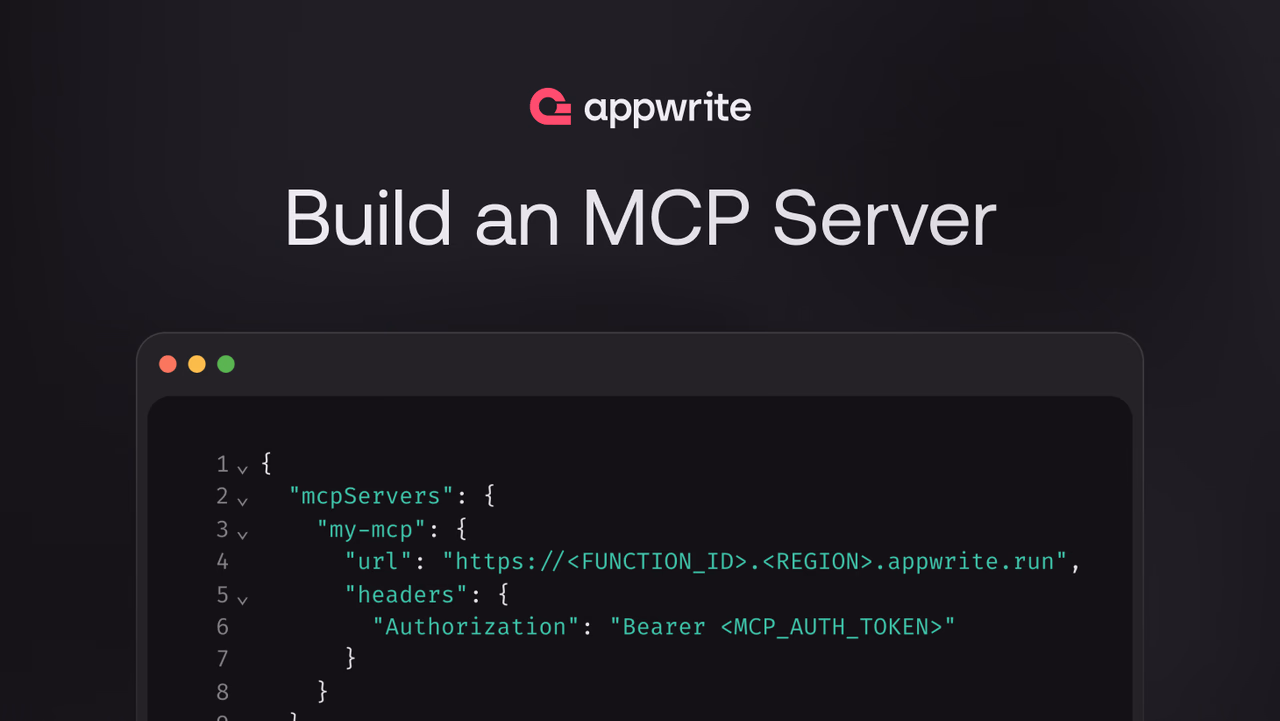 Build a financial analysis MCP server with Appwrite Functions