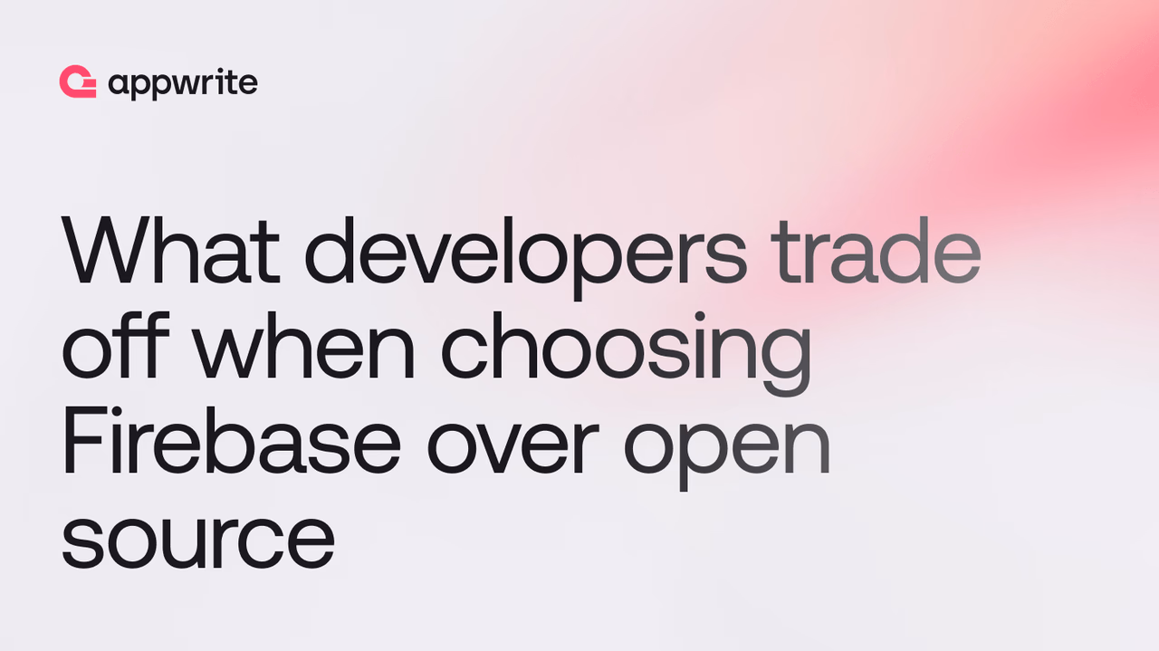 Firebase vs open source: the trade-offs developers miss