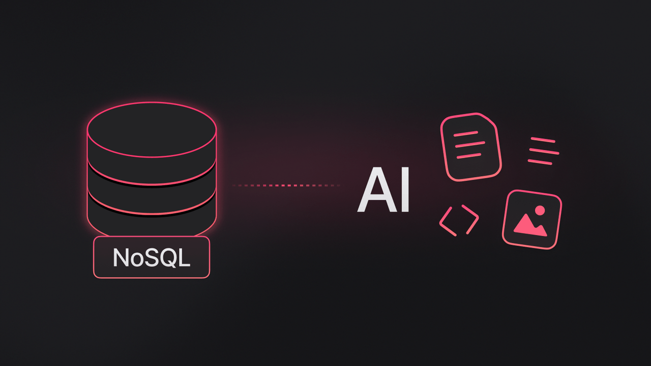 How NoSQL databases handle unstructured AI data (text, images, embeddings)