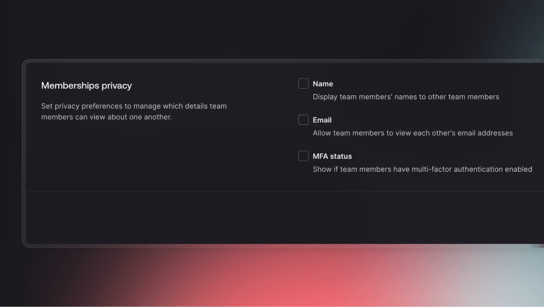 Memberships privacy is now available for all Appwrite plans