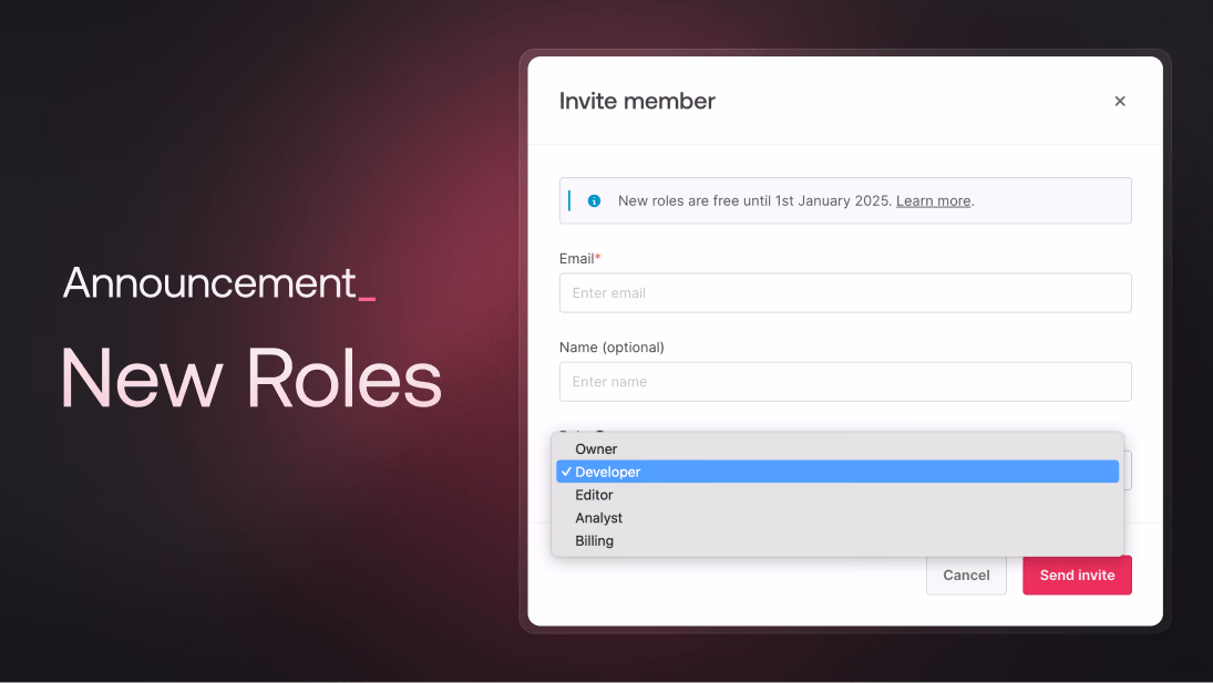 Introducing Roles: Enhanced collaboration and security in Appwrite