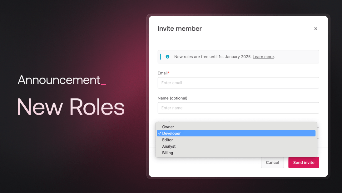 Introducing Roles: Enhanced collaboration and security in Appwrite