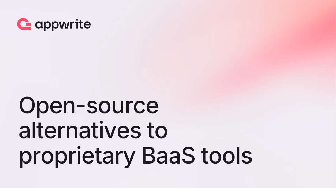 Open-source alternatives to proprietary BaaS tools