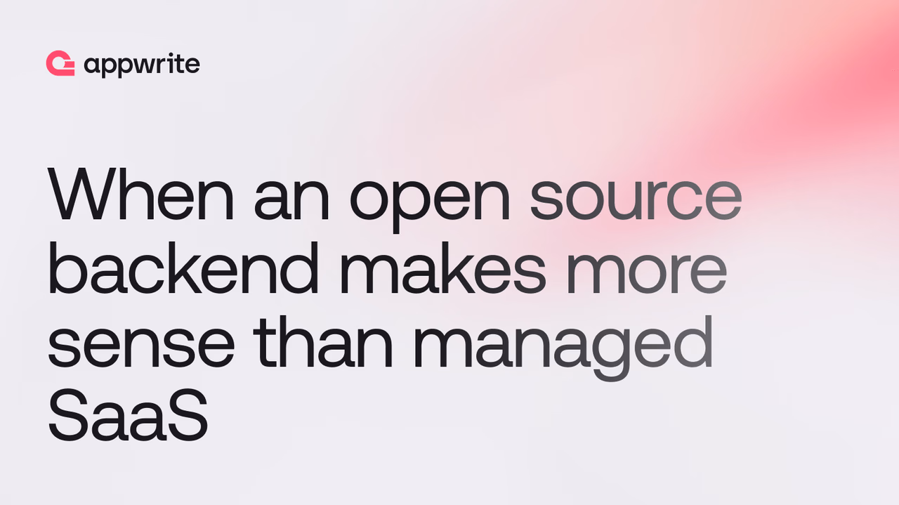 When open-source backend beats managed SaaS
