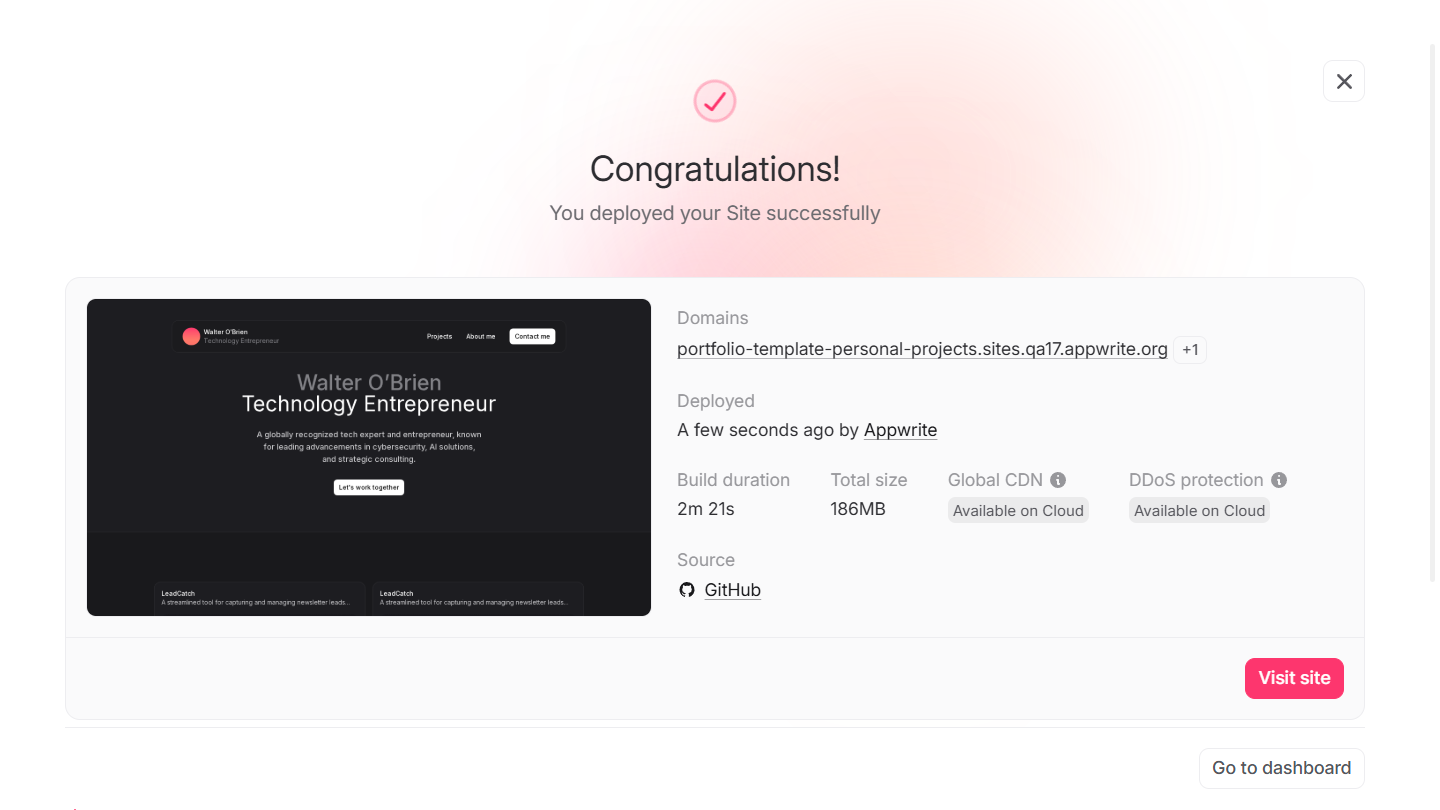 Congratulations