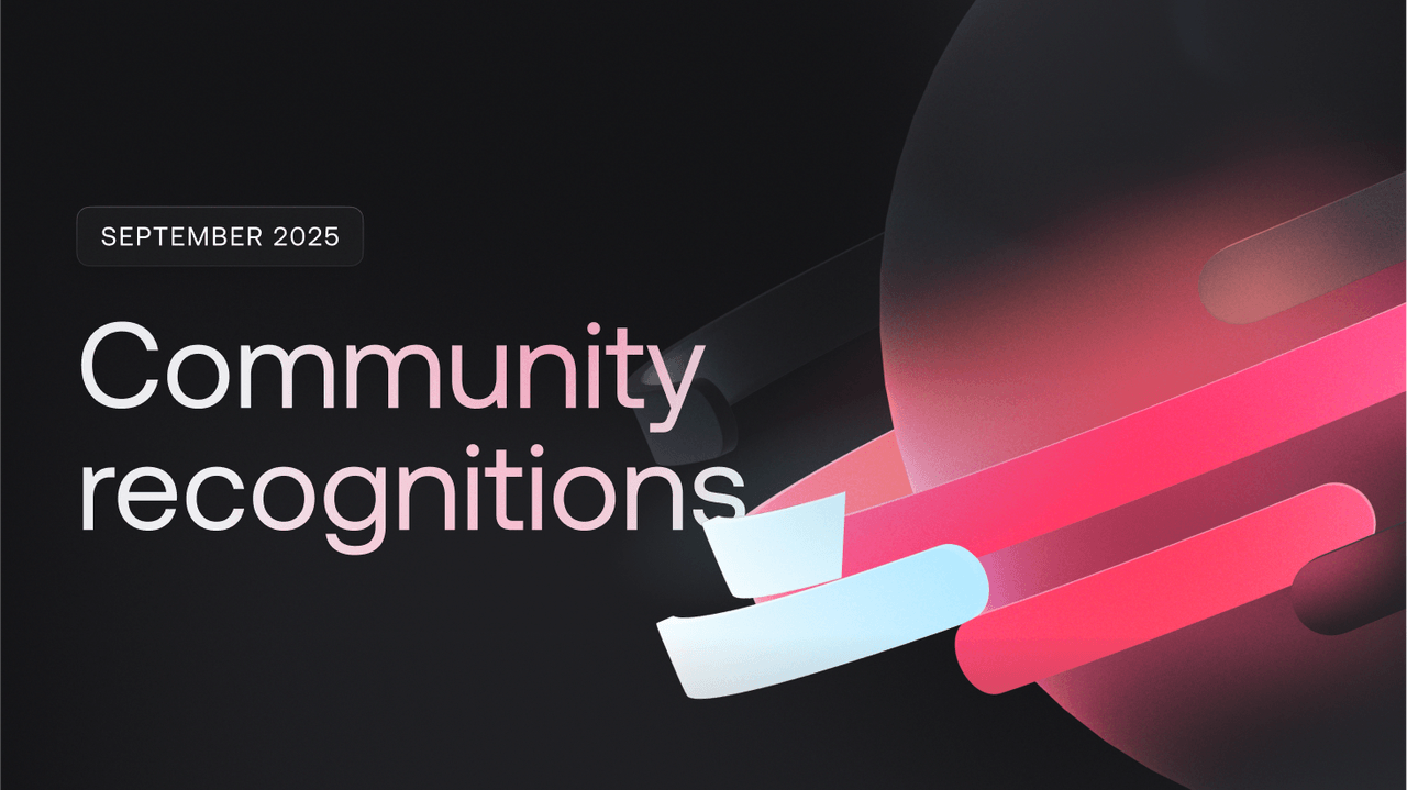 Community recognitions