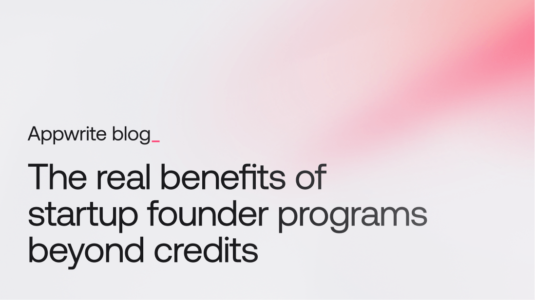 The real benefits of startup founder programs beyond credits