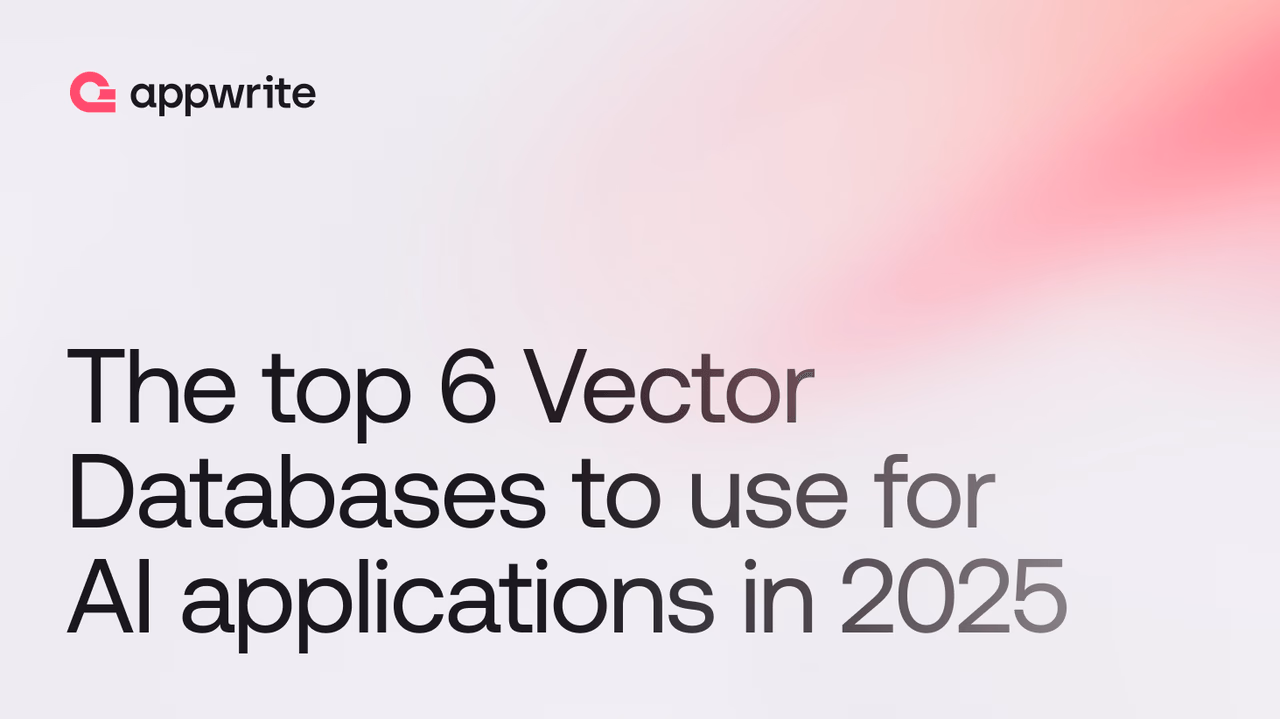 The top 6 Vector Databases to use for AI applications in 2026