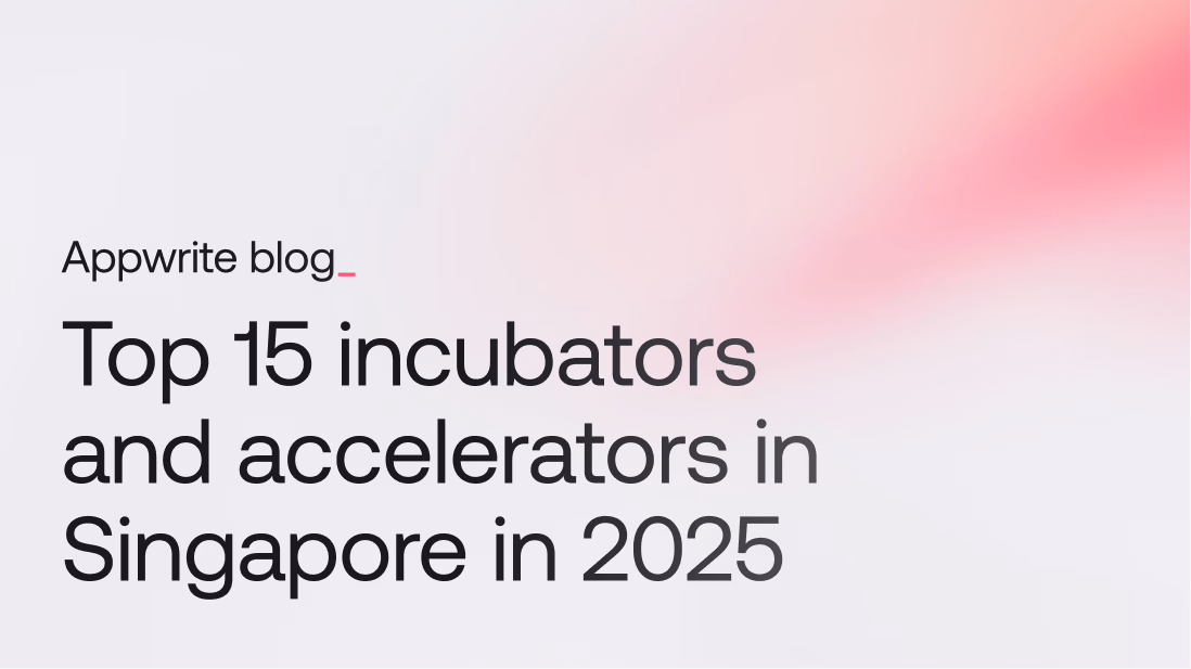 Top 15 startup incubators and accelerators in Singapore (2026)
