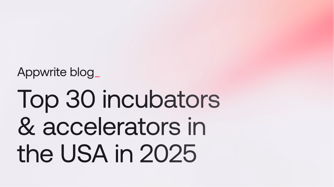 Top 30 startup incubators and accelerators in the USA (2026)