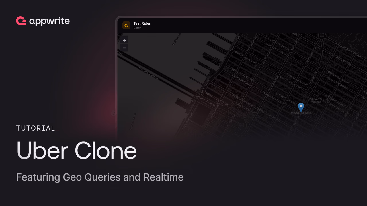 Build an Uber clone with Geo Queries and Realtime