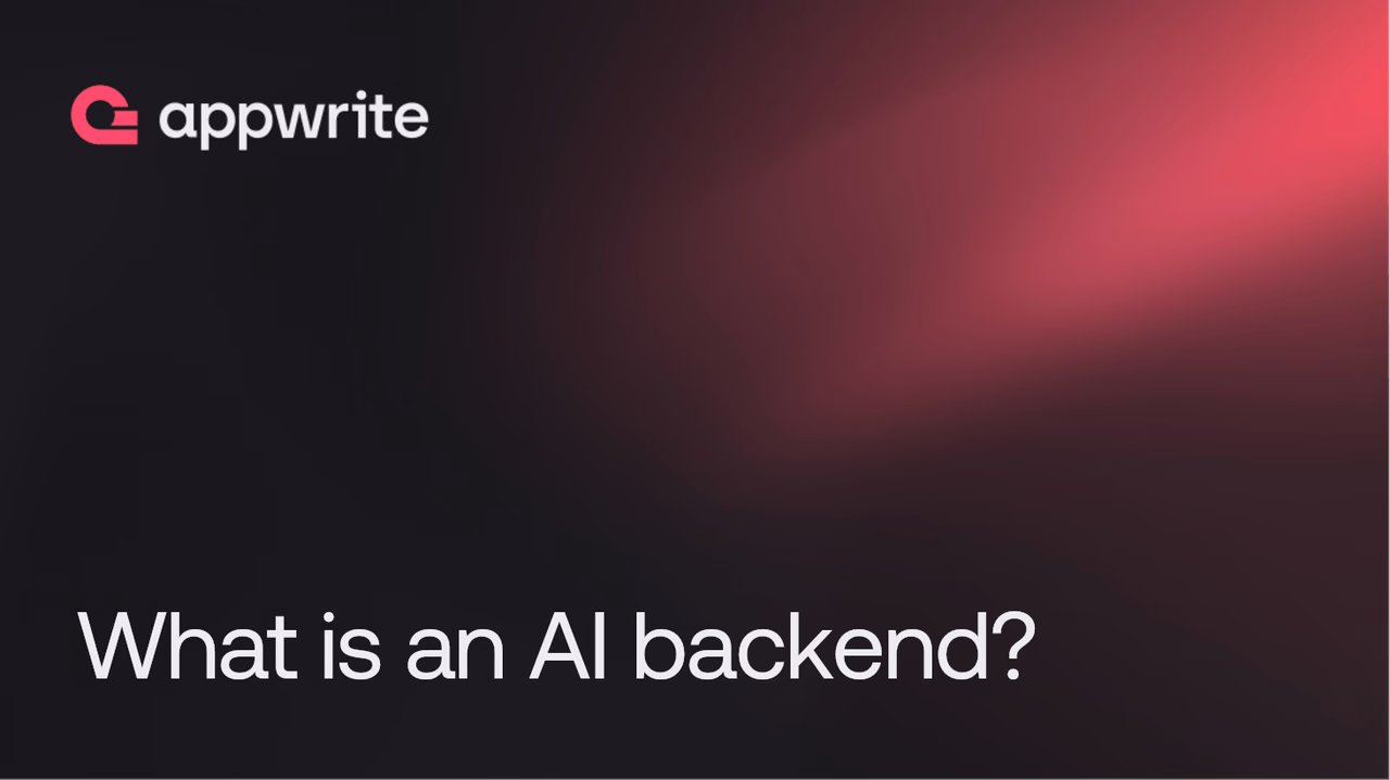 What is an AI backend?