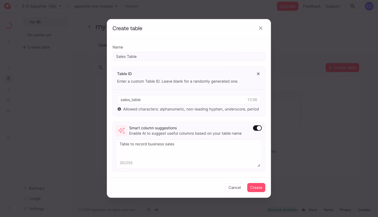 Enable AI suggestions
