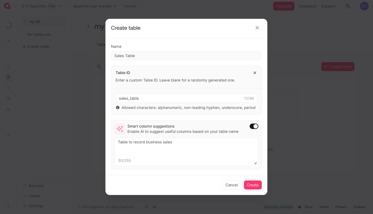 Enable AI suggestions