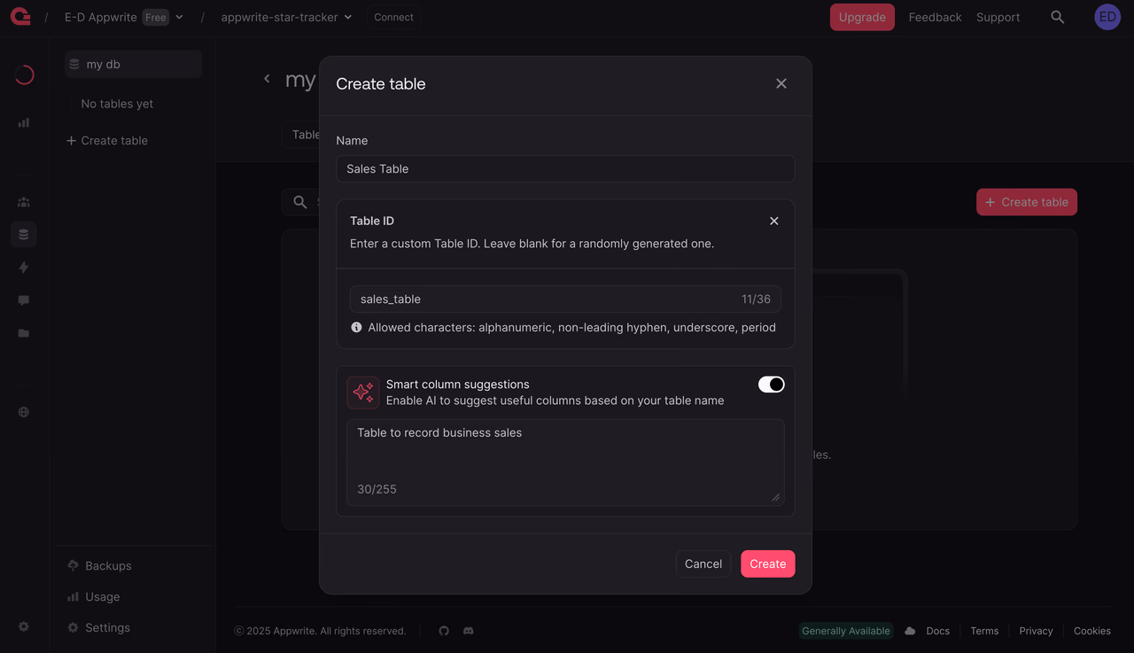 Enable AI suggestions
