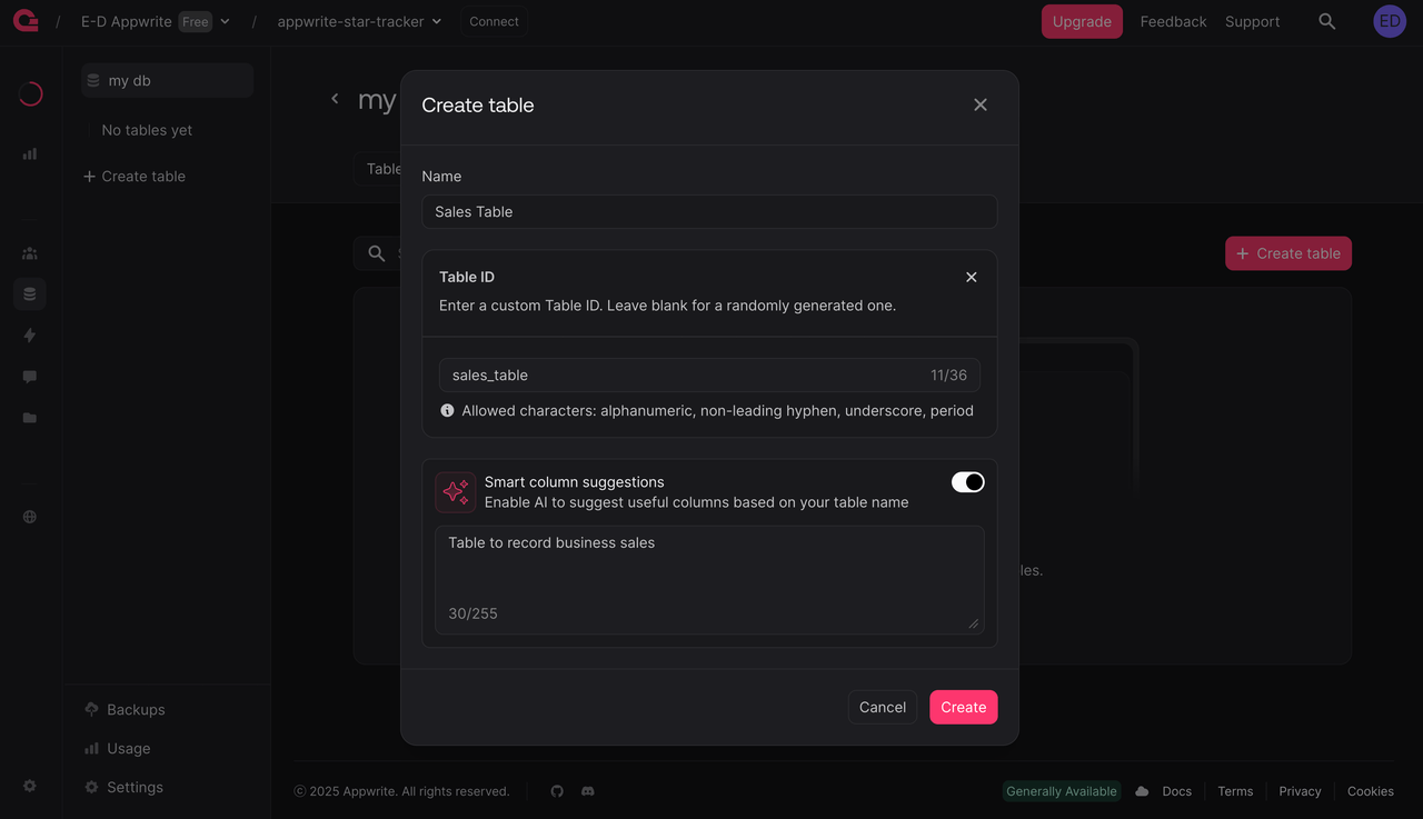 Enable AI suggestions