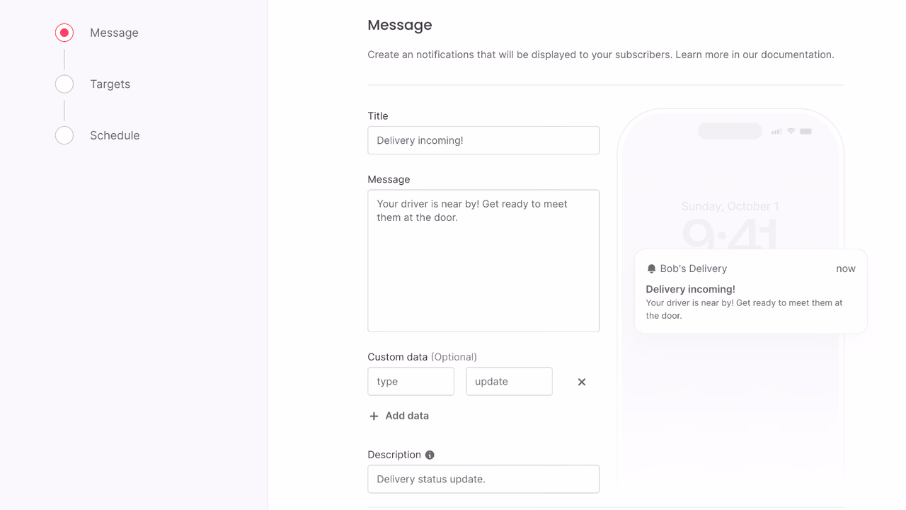 Create email message