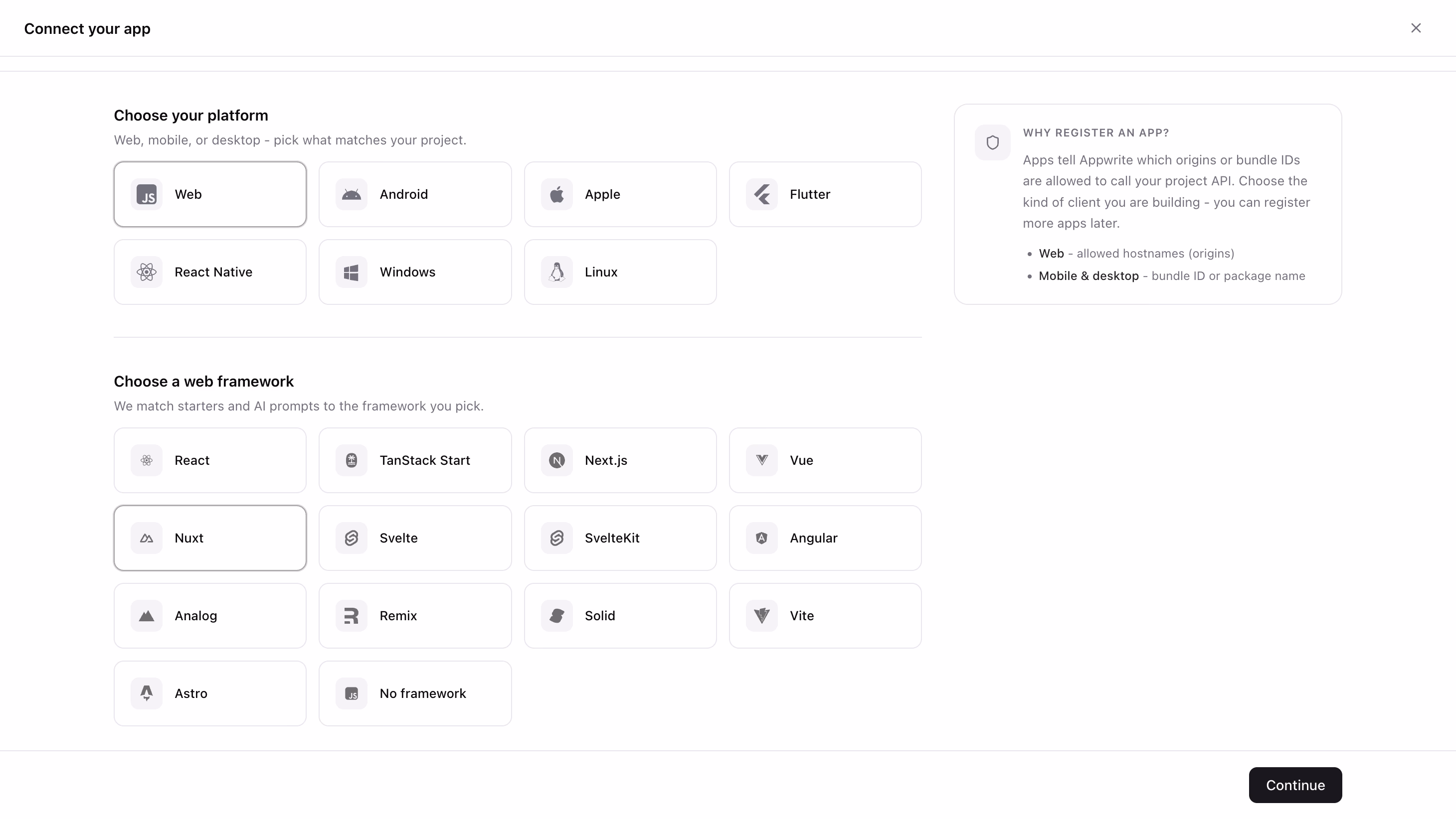 Add a platform
