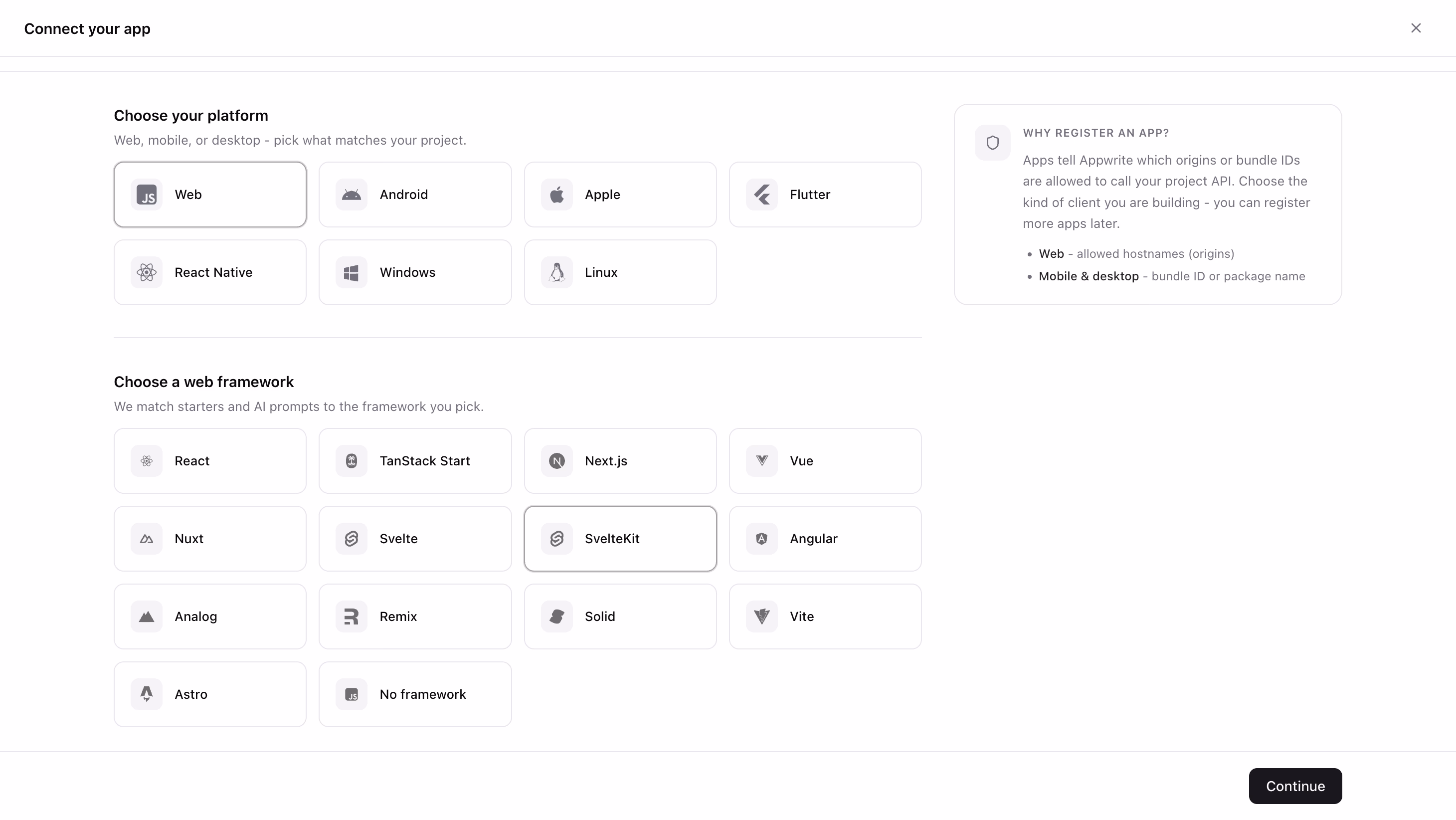 Add a platform