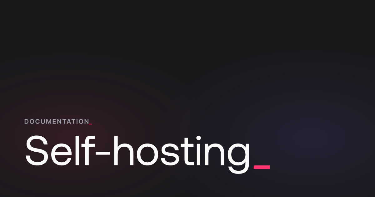 How to Self-Host Conductor and DBOS Console